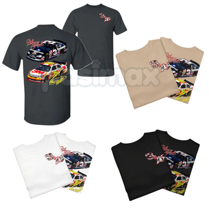 Vintage Racing Legacy 3 & 16 Stock Car T-Shirt - Retro Double-Sided Racing Tee, Classic 90s Bootleg Style Stock Car Apparel, Motorsports Heritage Fan Shirt-Pasimax