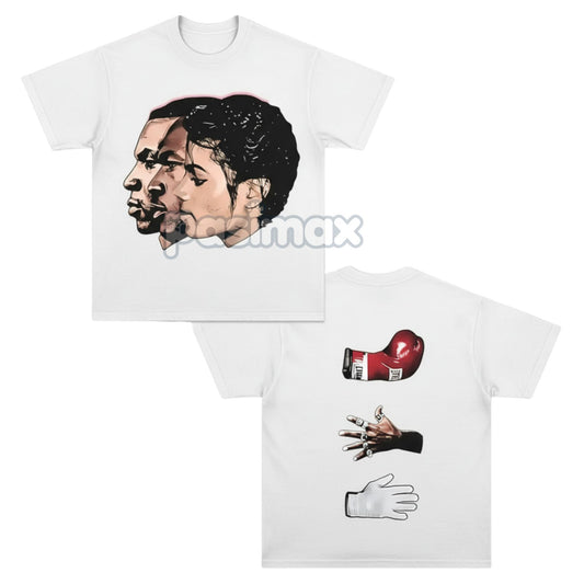 Vintage TYSON JORDAN JACKSON T-Shirt - Unisex Big Face Celebrity Tee, Basketball Graphic Shirt-Pasimax
