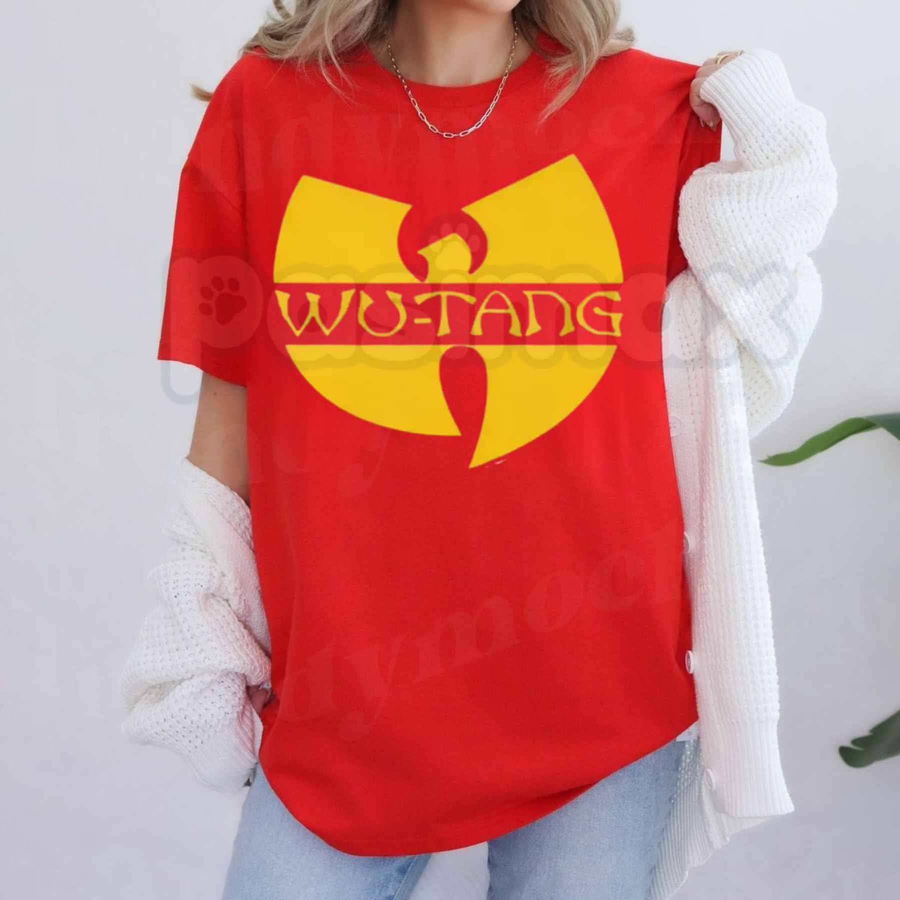 Vintage Wu-Tang Clan T-Shirt – Classic Yellow W Logo Hip-Hop Unisex Cotton Graphic Tee-Pasimax