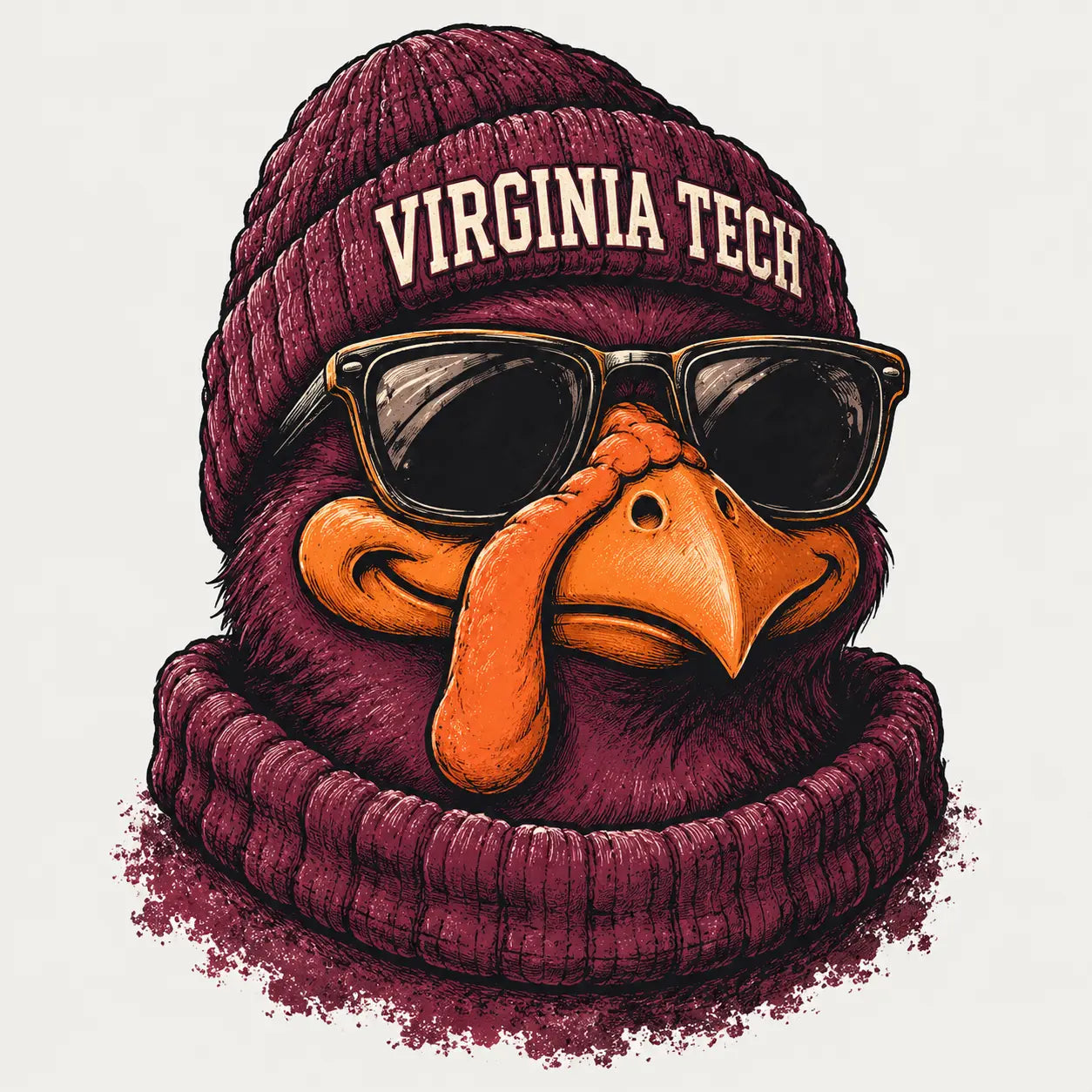 College Football Spirit Animal Sweatshirt | Game Day Mascot Graphic Pullover