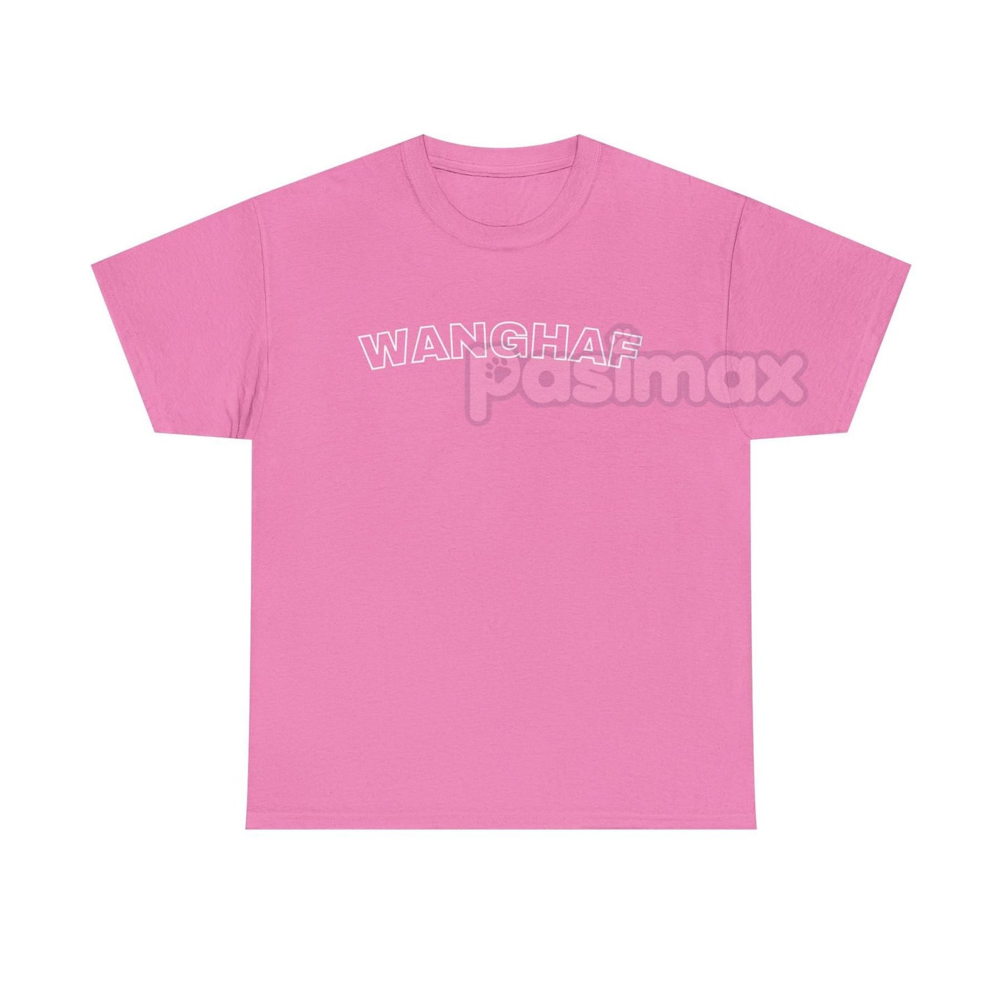 WANGHAF Unisex Heavy Cotton Tee - Premium Comfort Blank Shirt, Durable Graphic Base-Pasimax