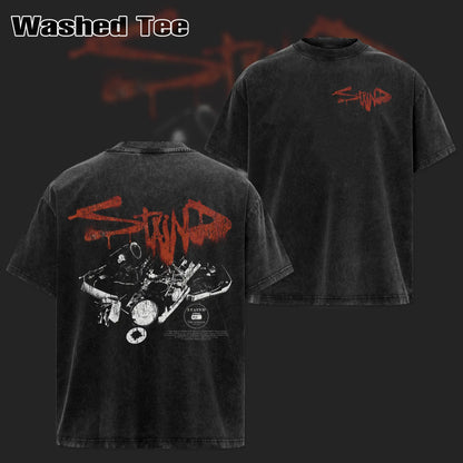 Retro Staind Break The Cycle Band T-Shirt – Nu-Metal Rock Graphic Tee, Vintage Washed Heavy Alternative Cotton Tour Top, Grunge Music Merch