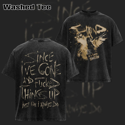 Retro Staind Break The Cycle Band T-Shirt – Nu-Metal Rock Graphic Tee, Vintage Washed Heavy Alternative Cotton Tour Top, Grunge Music Merch