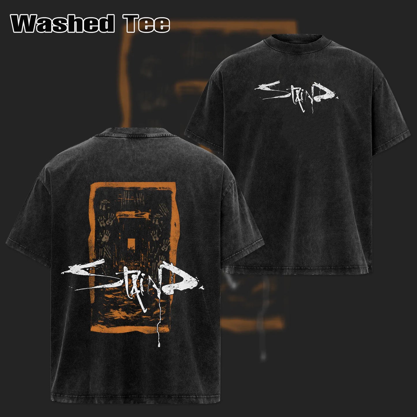 Retro Staind Break The Cycle Band T-Shirt – Nu-Metal Rock Graphic Tee, Vintage Washed Heavy Alternative Cotton Tour Top, Grunge Music Merch