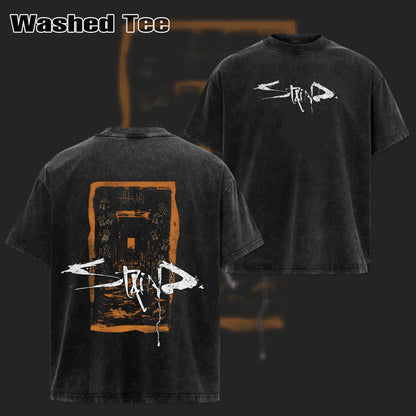 Retro Staind Break The Cycle Band T-Shirt – Nu-Metal Rock Graphic Tee, Vintage Washed Heavy Alternative Cotton Tour Top, Grunge Music Merch