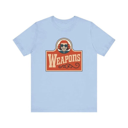 "Weapons at Wendy's" Zach Cregger Unisex Tee - Funny Comedy Fan T-Shirt, WKUK Tribute Apparel-Pasimax