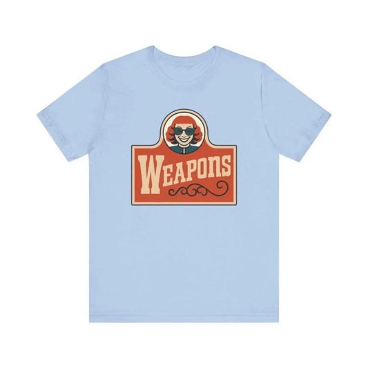 "Weapons at Wendy's" Zach Cregger Unisex Tee - Funny Comedy Fan T-Shirt, WKUK Tribute Apparel-Pasimax