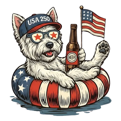 Comfort Colors® 250th Anniversary Dachshund 4th of July T-Shirt – Funny Patriotic Dog Lover Tee, Semiquincentennial USA 1776–2026 Shirt, Wiener Dog Independence Day Gift