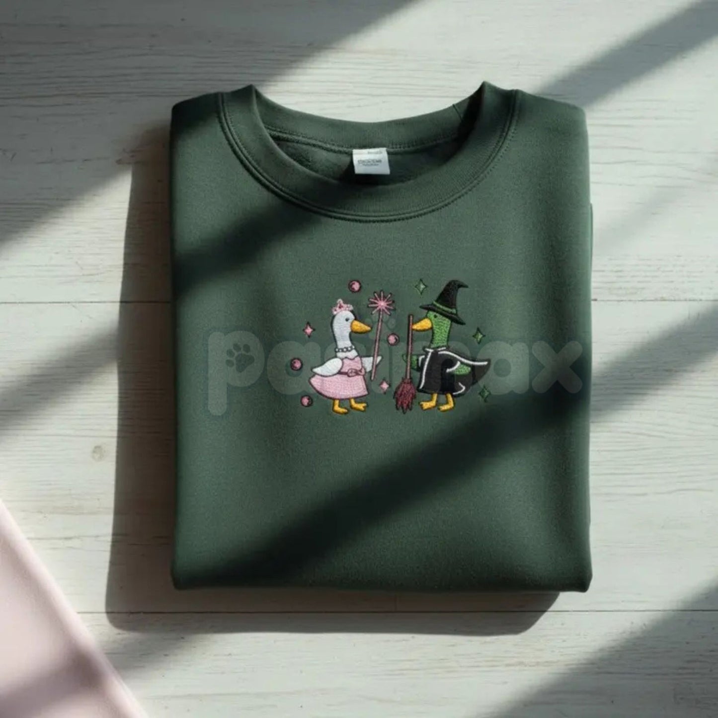 Wicked Goose "For Good" Embroidered Sweatshirt – Funny Musical Crewneck-Pasimax