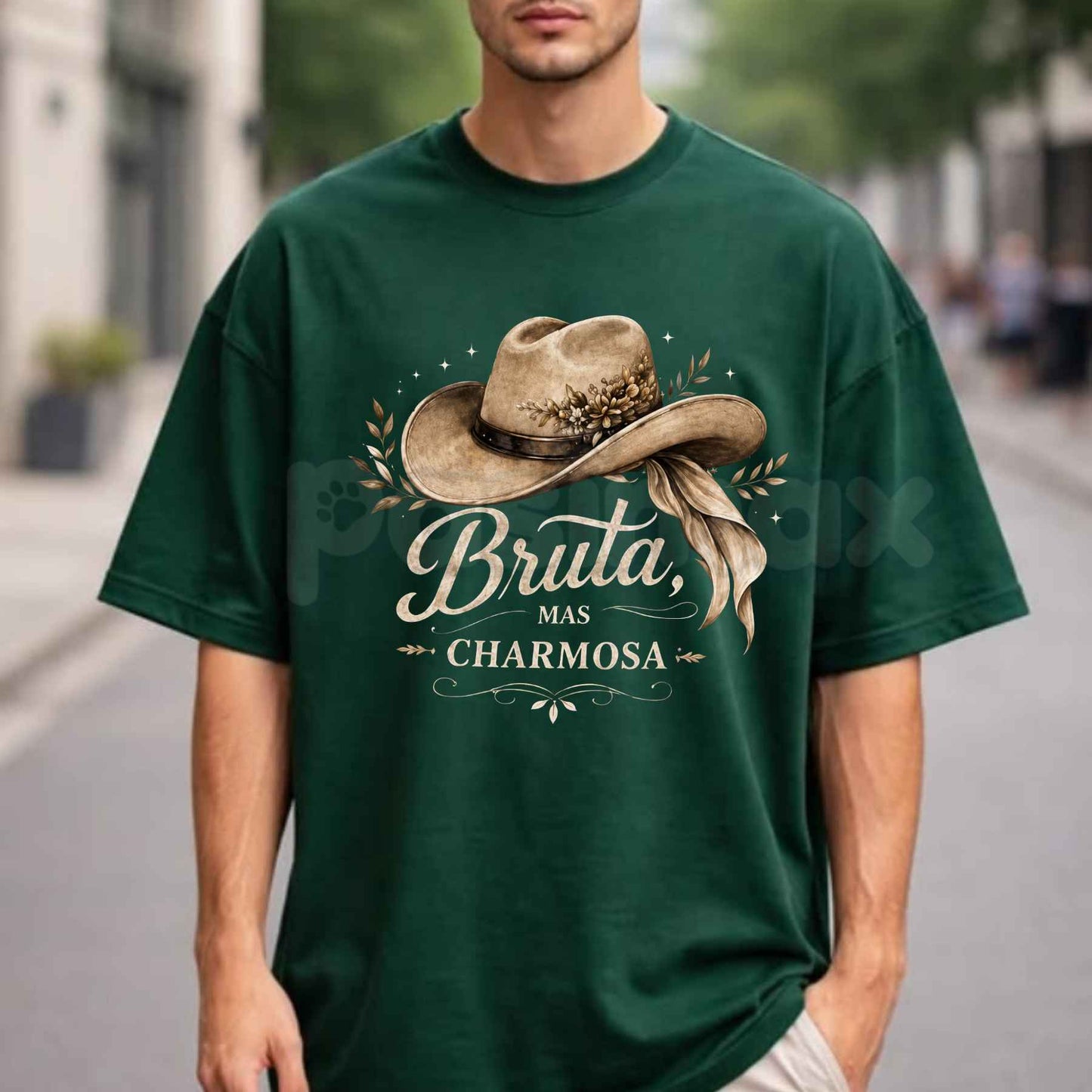 Wild Yet Charming T-Shirt – Trendy Vintage Aesthetic Graphic Tee, Unisex Cotton Streetwear Shirt-Pasimax