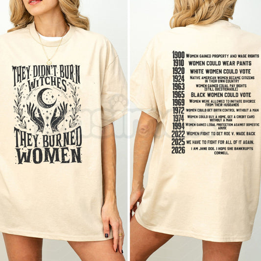 Witch-Themed Graphic 2026 Version T-Shirt – Spooky Halloween Cottagegoth Graphic Tee-Pasimax