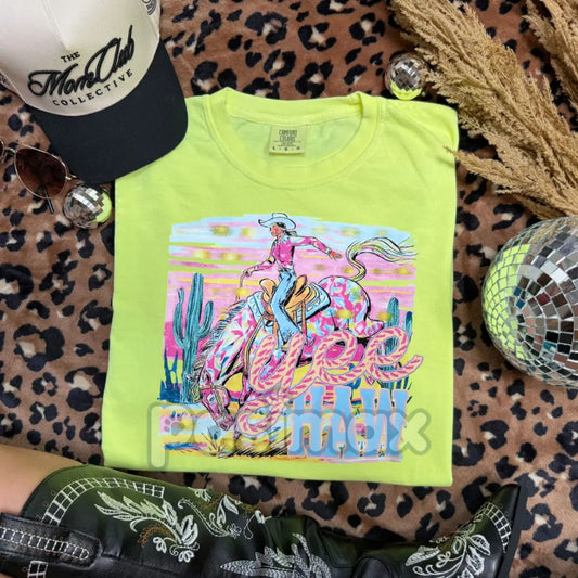 YEE HAW Comfort Colors T-shirt – Country Living Tee, Small Town Vibe Shirt, Back Roads Apparel, Rural Pride Top-Pasimax