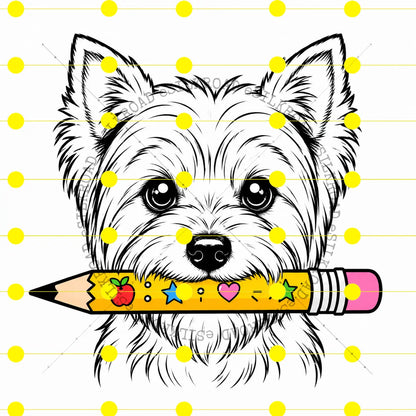 Comfort Colors® Dog Breeds Back-to-School T-Shirt – Retro First Day of School Pet Lover Graphic Tee, Vintage Educator Unisex Top