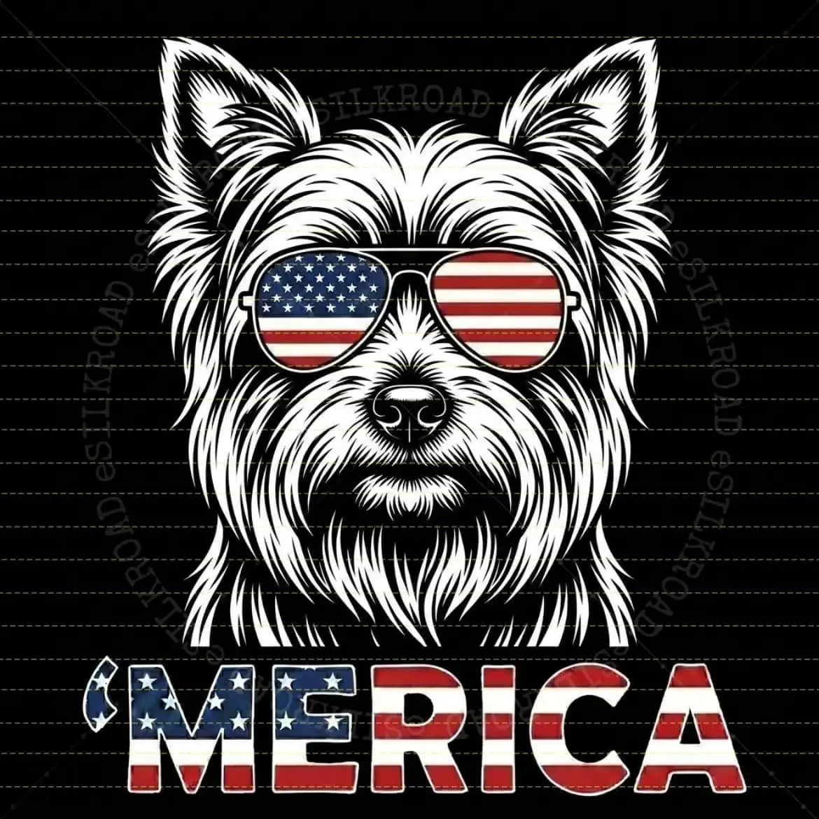 Comfort Colors® Vintage Dog 4th of July T-Shirt – Retro Patriotic Puppy Graphic Tee, Aesthetic Red White and Blue Dog Mom Dad Independence Day Top