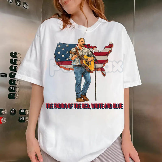 ZB Country Music Shirt - Breathable Folk Rock Tee, Zach Bryan Fan Apparel, Unisex Concert Graphic T-Shirt-Pasimax
