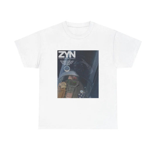"Zyn Super Awesome Tee" - Heavy Weight Cotton T-Shirt, Funny Zyn Humor Apparel-Pasimax