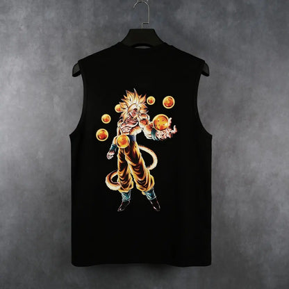 Retro Sunset Tank Top – Unisex Vintage Beach Graphic Tee, Summer Comfort Wear for Men & Women