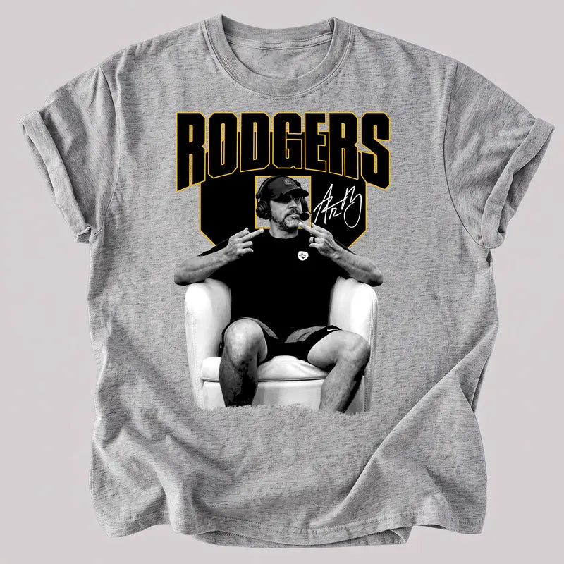 Rodgers Fck Hands Pittsburgh Football T-Shirt – Uncensored Game Day Unisex Cotton Graphic Tee