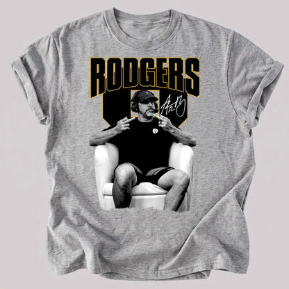 Rodgers Fck Hands Pittsburgh Football T-Shirt – Uncensored Game Day Unisex Cotton Graphic Tee