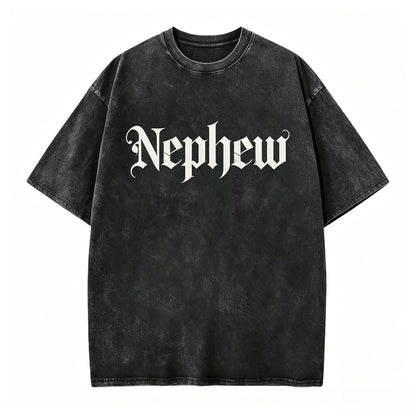 Mother Gothic Shirt Old English Tee – Retro Alt Mom Graphic T-Shirt, Vintage Washed Lightweight Cotton Unisex Streetwear Top