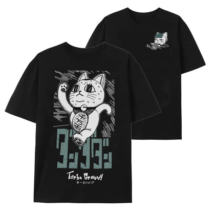 Turbo Granny Dandadan T-Shirt - Okarun & Momo Ayase Anime Graphic Tee, Fan Merch