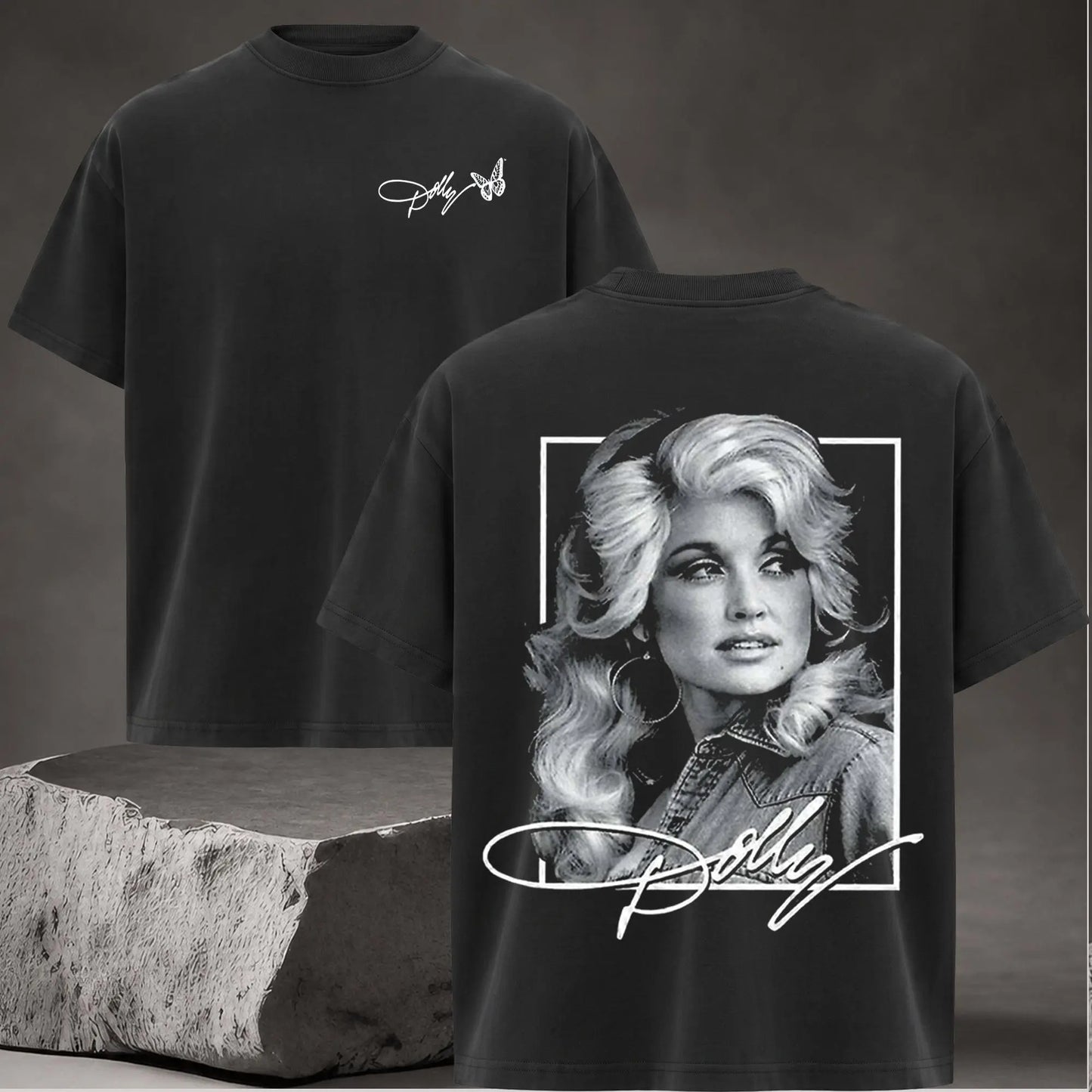Vintage Dolly Parton Graphic Tee – 80s Country Music Queen Merch Unisex Cotton Tee