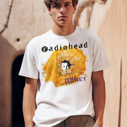 Radiohead "Pablo Honey" Album T-Shirt – Retro 90s Alternative Rock Band Unisex Graphic Tee