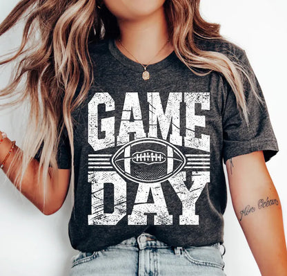 Comfort Colors® Football Season Game Day T-Shirt – Classic Sports Mom Graphic Tee, Fall Tailgate Unisex Top & Gift for Women