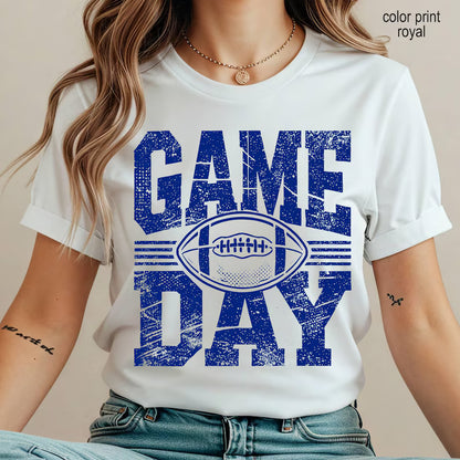 Comfort Colors® Football Season Game Day T-Shirt – Classic Sports Mom Graphic Tee, Fall Tailgate Unisex Top & Gift for Women