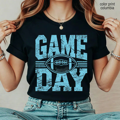 Comfort Colors® Football Season Game Day T-Shirt – Classic Sports Mom Graphic Tee, Fall Tailgate Unisex Top & Gift for Women