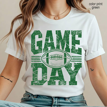 Comfort Colors® Football Season Game Day T-Shirt – Classic Sports Mom Graphic Tee, Fall Tailgate Unisex Top & Gift for Women