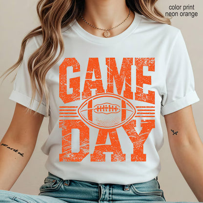 Comfort Colors® Football Season Game Day T-Shirt – Classic Sports Mom Graphic Tee, Fall Tailgate Unisex Top & Gift for Women