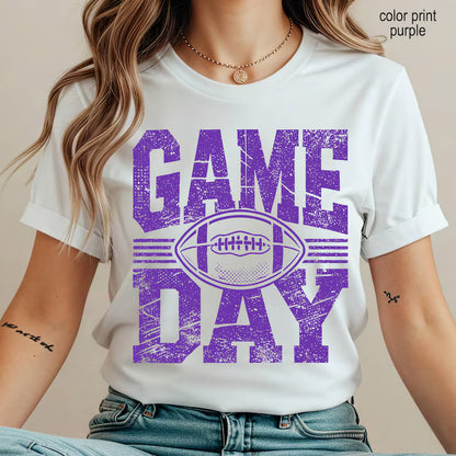 Comfort Colors® Football Season Game Day T-Shirt – Classic Sports Mom Graphic Tee, Fall Tailgate Unisex Top & Gift for Women